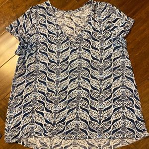 Lilly Pulitzer Etta Tee Mermaids Tail
